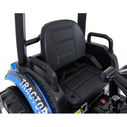 MEGA D68 Tahač S Přívěsem Modrý