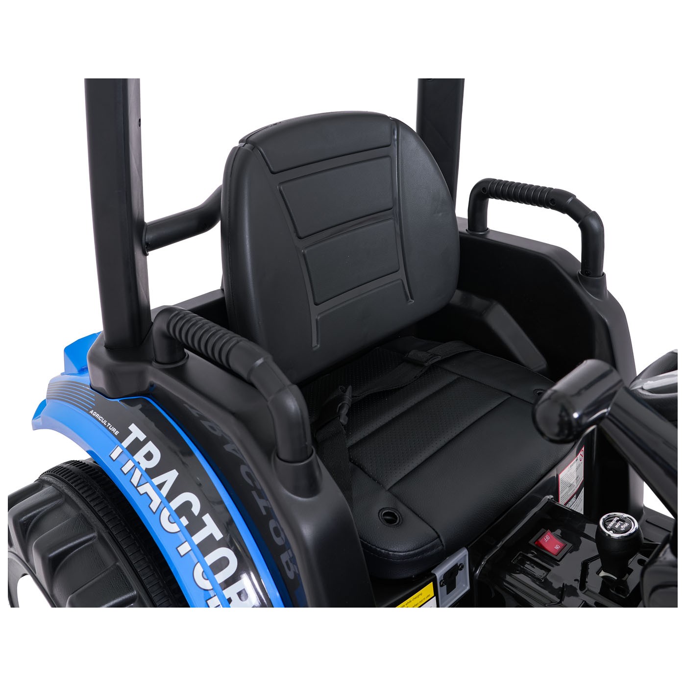 MEGA D68 Tahač S Přívěsem Modrý