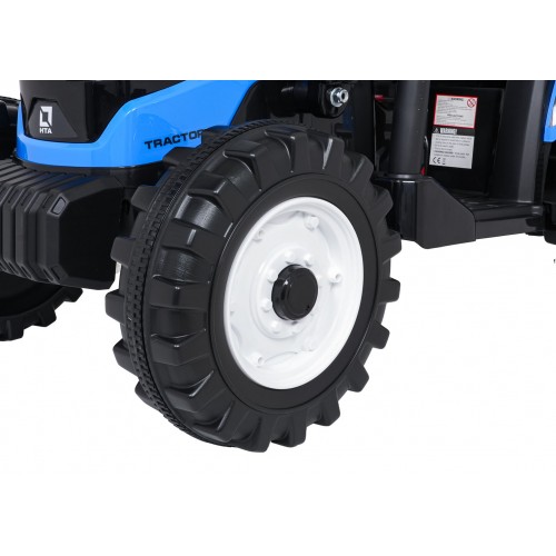 MEGA D68 Tahač S Přívěsem Modrý