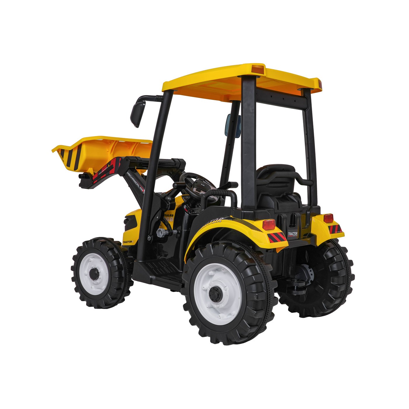 MEGA D68 Tahač S Přívěsem, Žlutá
