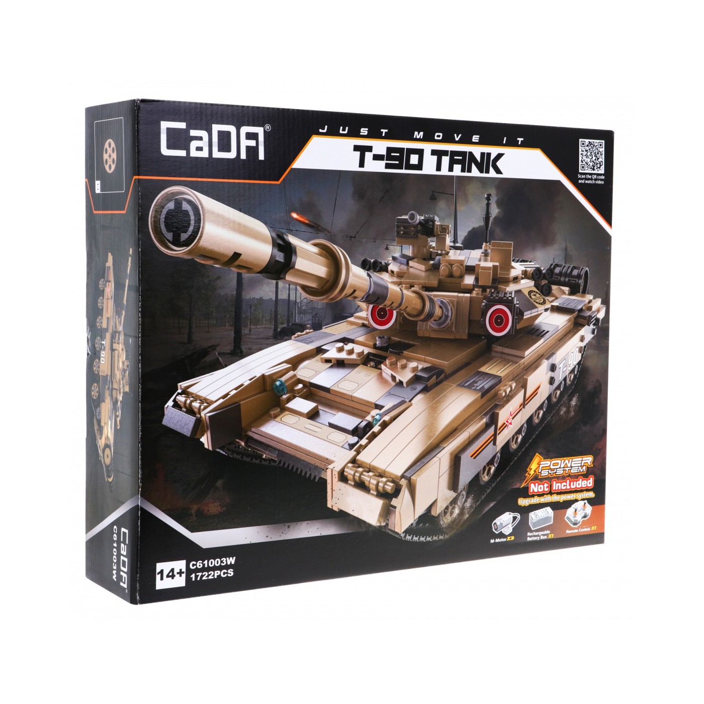 R/C bloky T-90 tank 1722 el EE