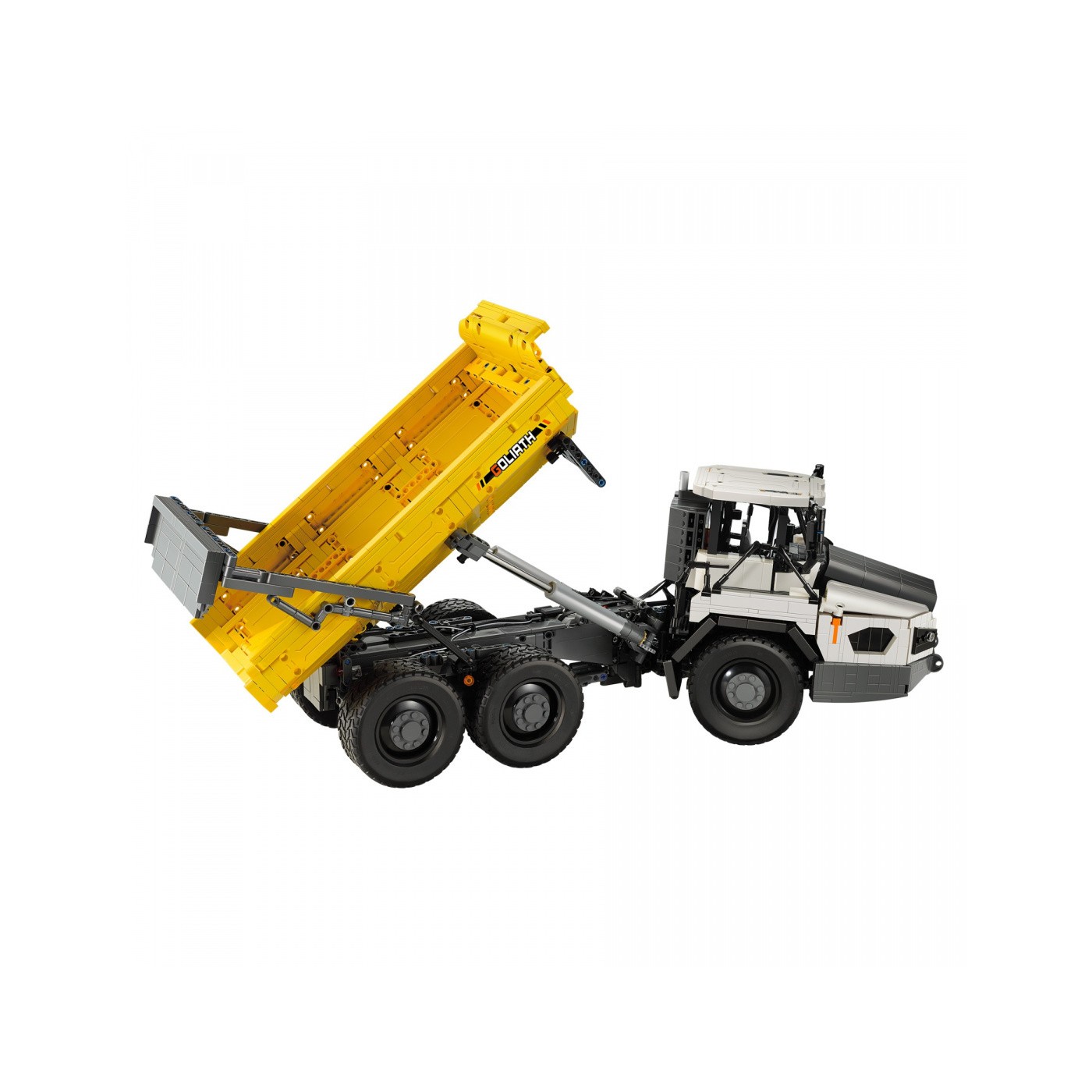 Technické bloky CaDA Master 3067 el. Dálkově ovládaný sklápěč Goliath Eric Trax