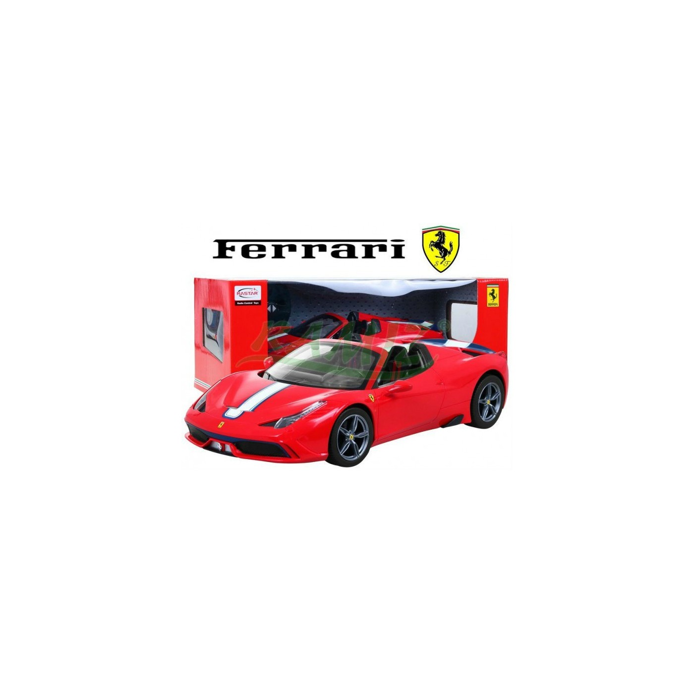 Autíčko R C Ferrari 458 Special A červená 1 14 RASTAR
