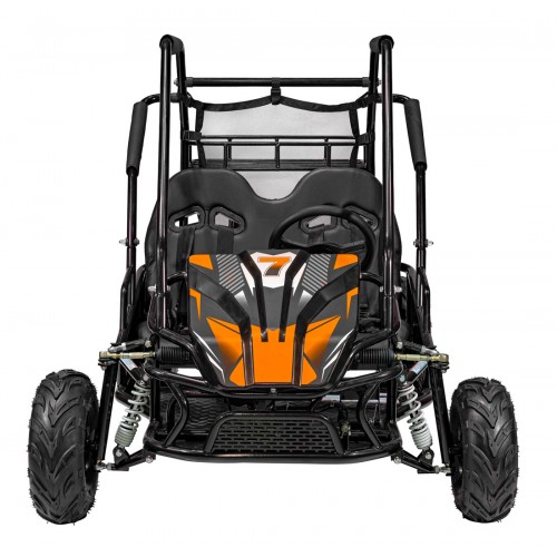 copy of Quad Highper na baterii žlutá 35 km/h + střídavý motor 1000 W + nafouknutá kola + nastavení sedadla