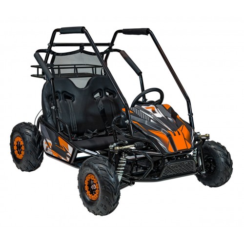 copy of Quad Highper na baterii žlutá 35 km/h + střídavý motor 1000 W + nafouknutá kola + nastavení sedadla