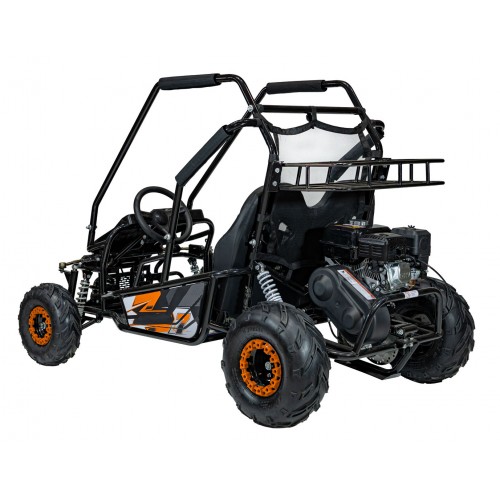 copy of Quad Highper na baterii žlutá 35 km/h + střídavý motor 1000 W + nafouknutá kola + nastavení sedadla