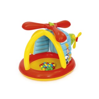 BESTWAY 155x102x91cm + míčky nafukovací Fisher-Price Playpen pro děti zásobník