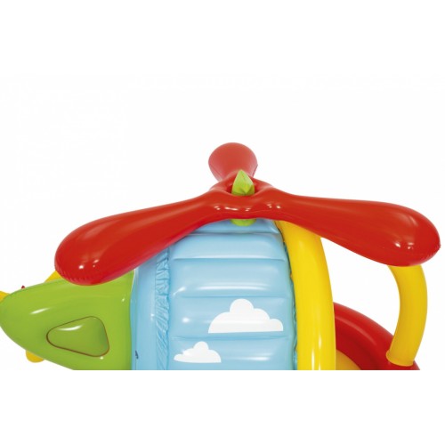 BESTWAY 155x102x91cm + míčky nafukovací Fisher-Price Playpen pro děti zásobník
