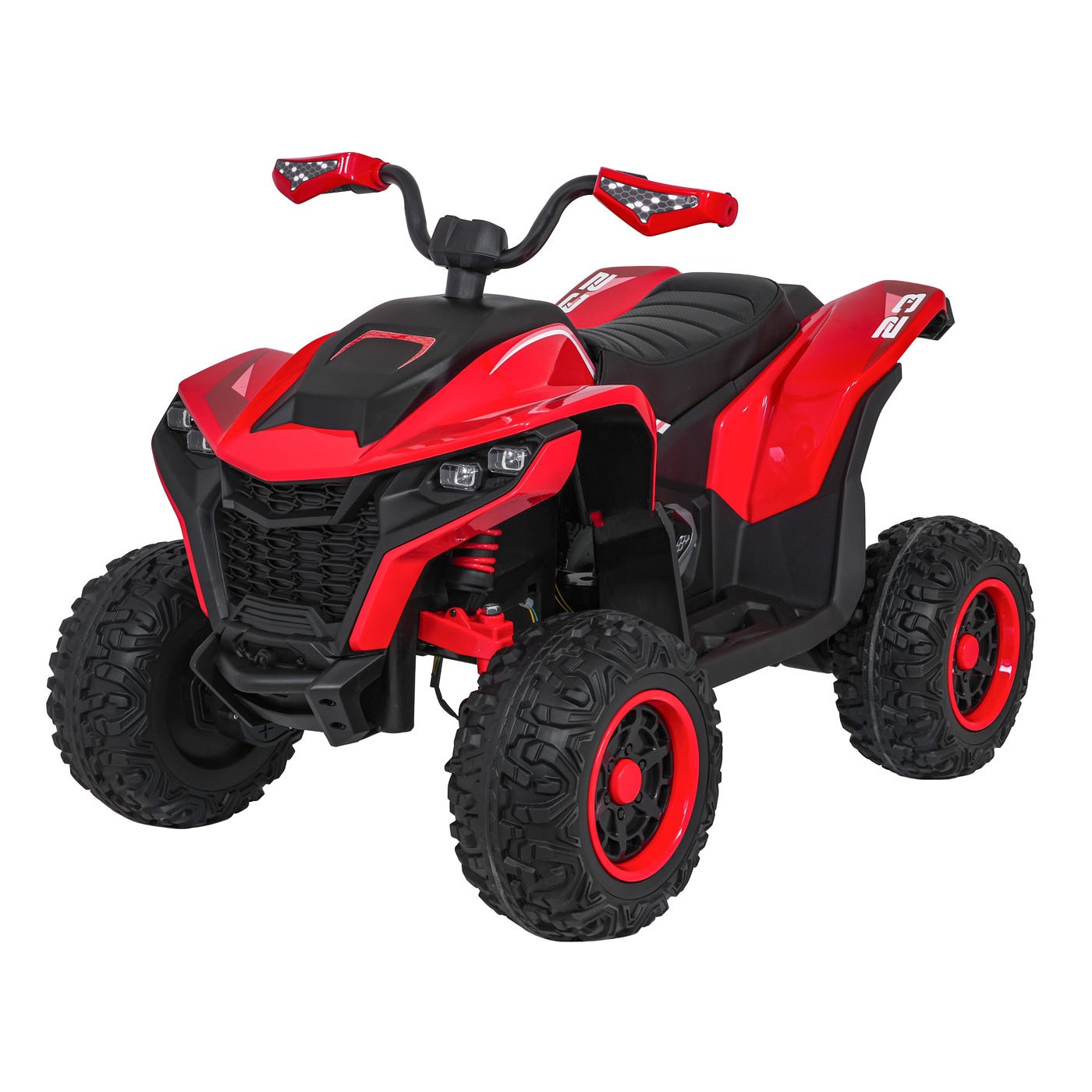 Čtyřkolka Fast Wheel červené vozidlo