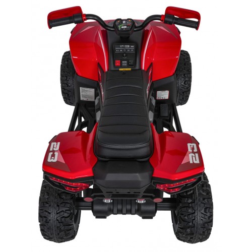 Čtyřkolka Fast Wheel červené vozidlo