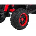 Čtyřkolka Fast Wheel červené vozidlo