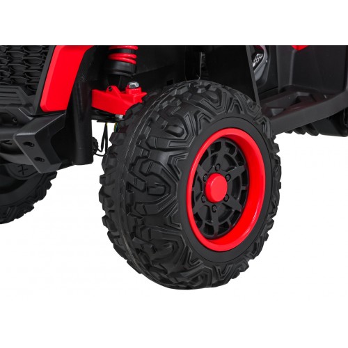 Čtyřkolka Fast Wheel červené vozidlo