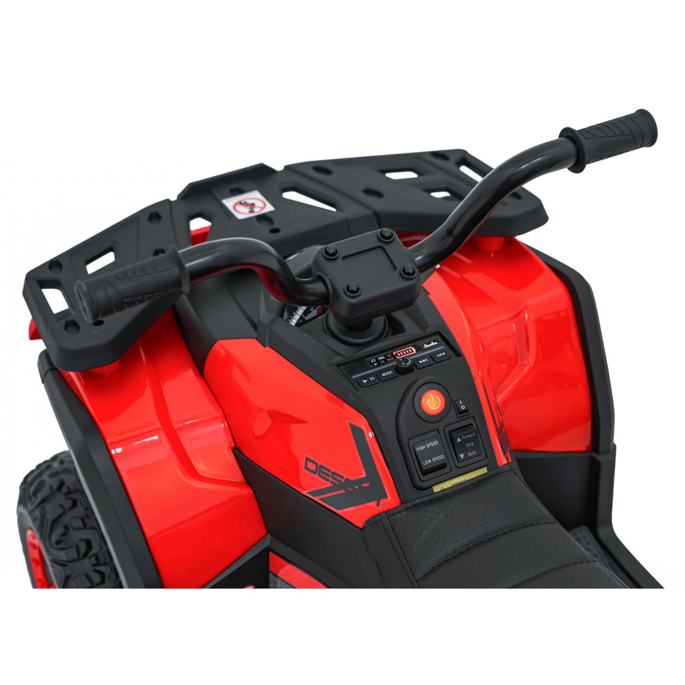Čtyřkolka Robust 01 červená
