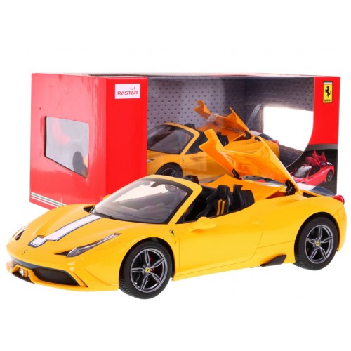 Autíčko R/C Ferrari 458 speciale A žlutý 1:14 RASTAR
