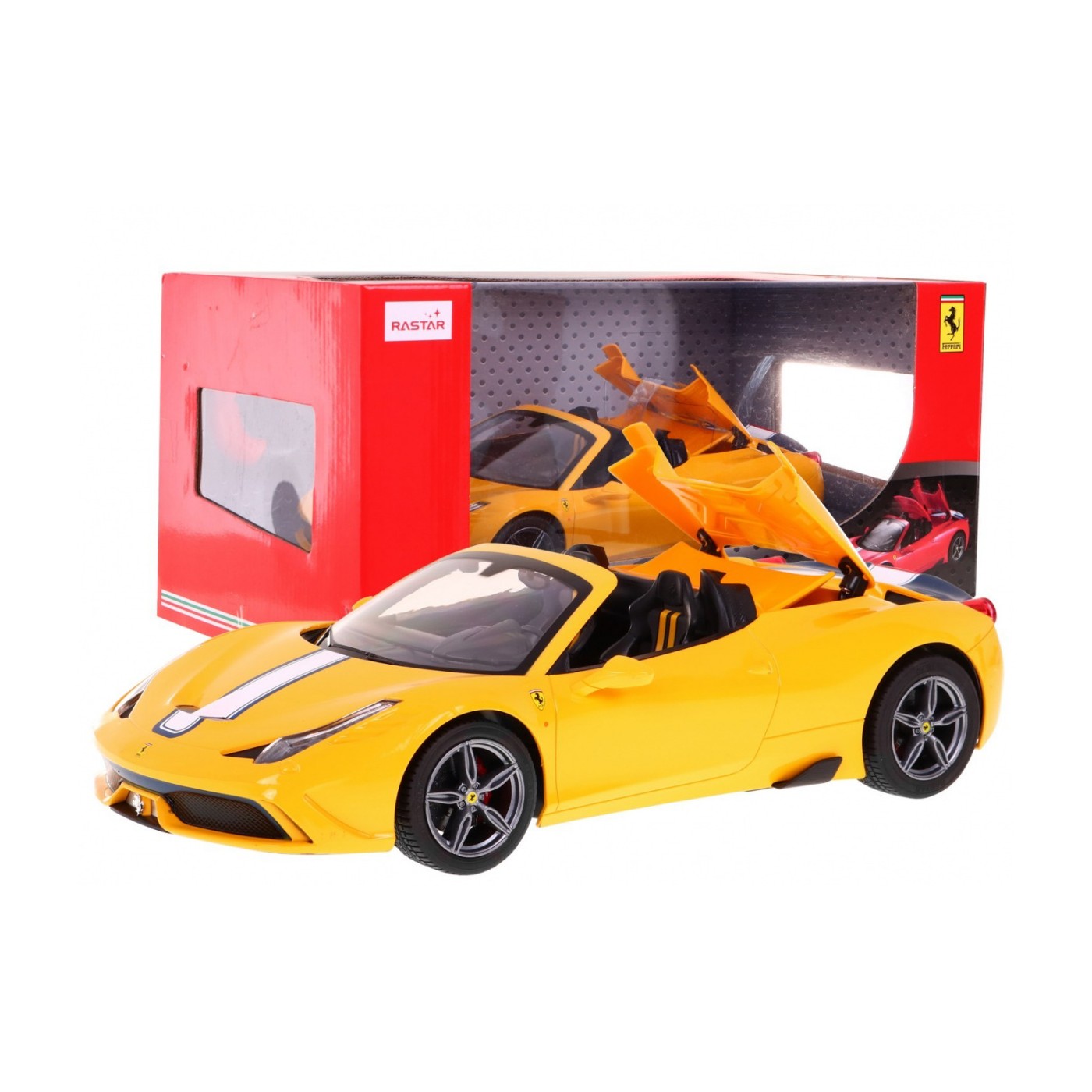 Autíčko R/C Ferrari 458 speciale A žlutý 1:14 RASTAR