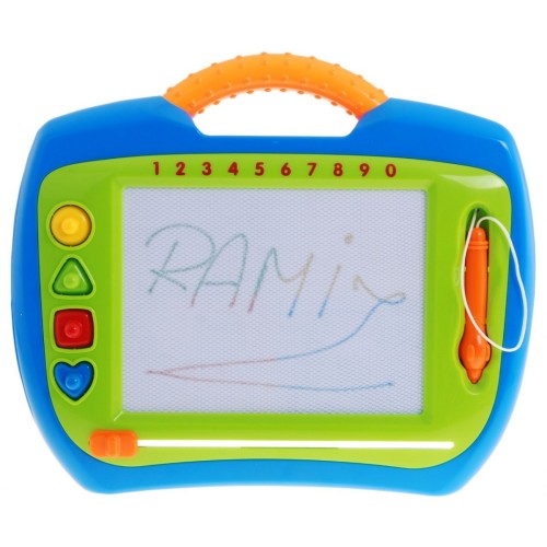 Legrační vzpomínky pro děti 3+ Kreativní hračka + Stylus + 4 razítka + Kresby ve 4 barvách