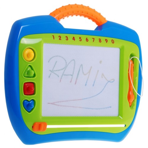 Legrační vzpomínky pro děti 3+ Kreativní hračka + Stylus + 4 razítka + Kresby ve 4 barvách