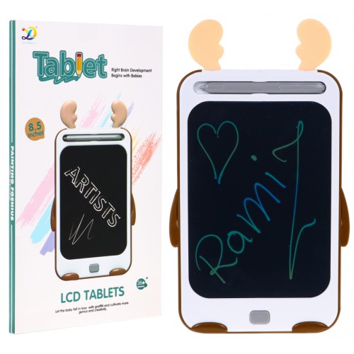 Sobí dětský kreslící tablet 3+ obrazovka + stylus + Guma na smazání