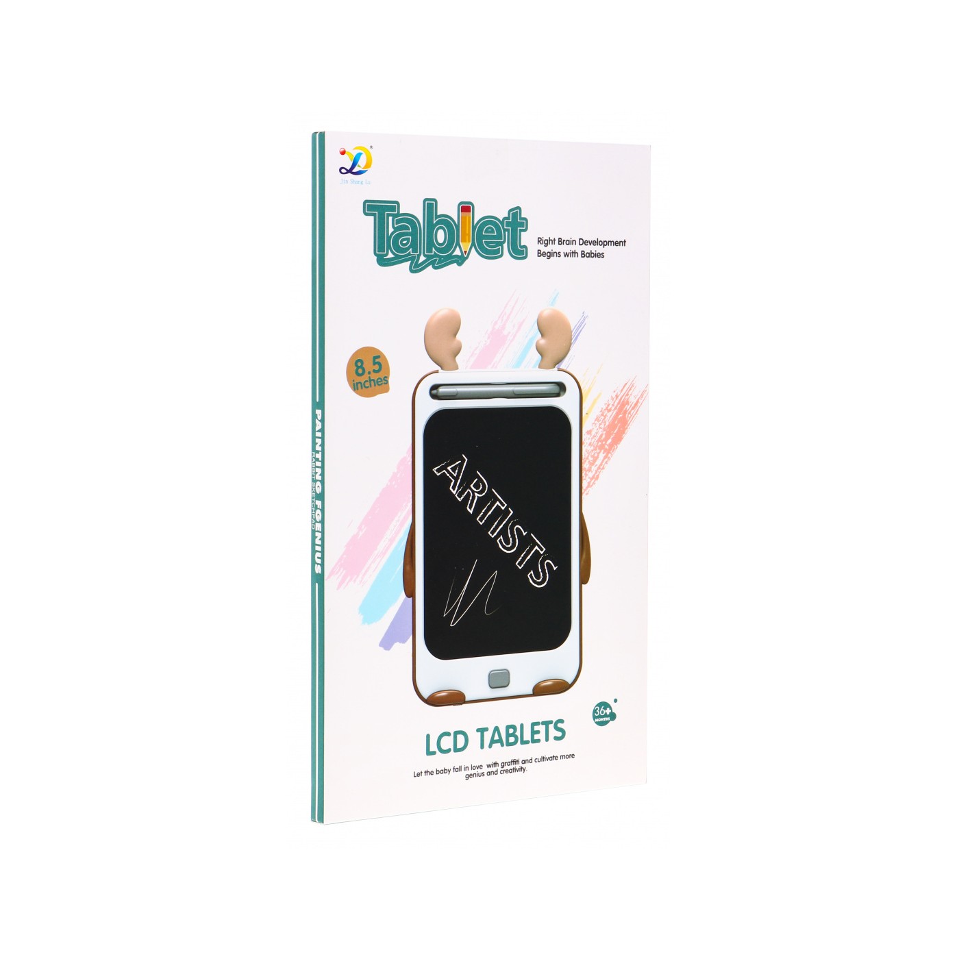 Sobí dětský kreslící tablet 3+ obrazovka + stylus + Guma na smazání