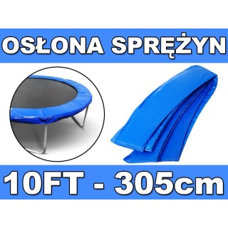 Trampolínový obojek 10 stop modrý