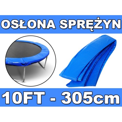 Trampolínový obojek 10 stop modrý