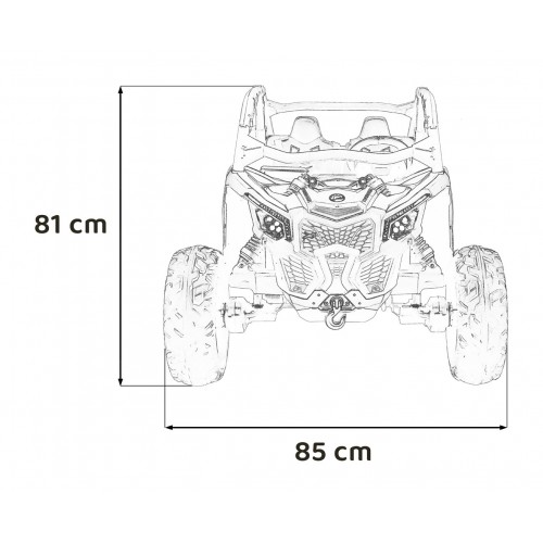 Buggy Maverick Turbo RR STRONG Modrá