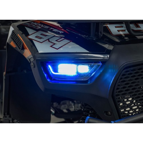 Vozidlo MONSTER Orange Combustion Quad o objemu 200 ccm