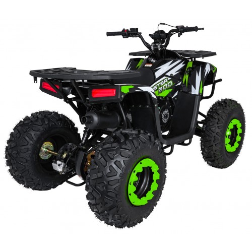 Benzínová čtyřkolka MONSTER 200CC, zelená