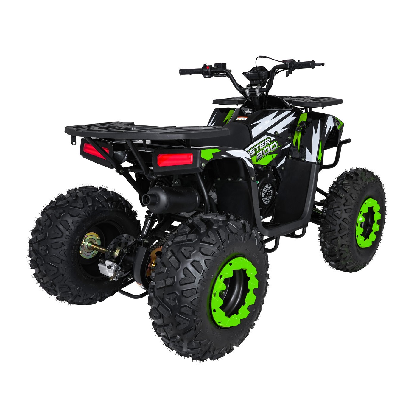 Benzínová čtyřkolka MONSTER 200CC, zelená