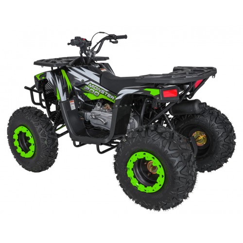 Benzínová čtyřkolka MONSTER 200CC, zelená