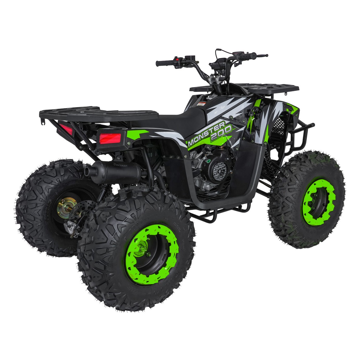 Benzínová čtyřkolka MONSTER 200CC, zelená