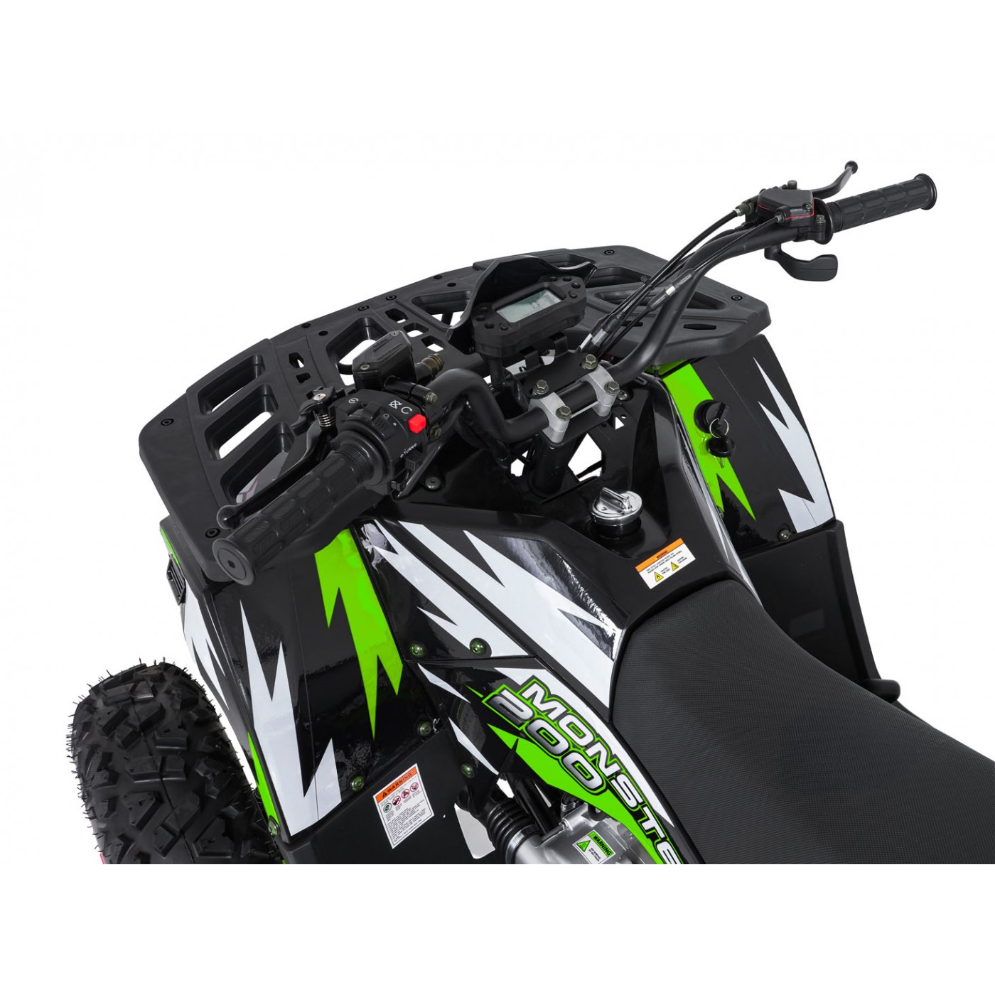 Benzínová čtyřkolka MONSTER 200CC, zelená