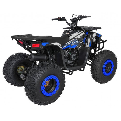 200CC MONSTER Blue Combustion Quad vozidlo