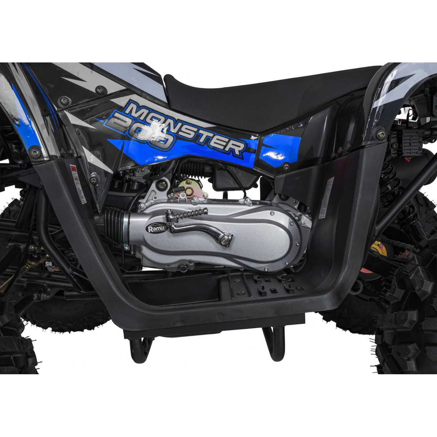 200CC MONSTER Blue Combustion Quad vozidlo