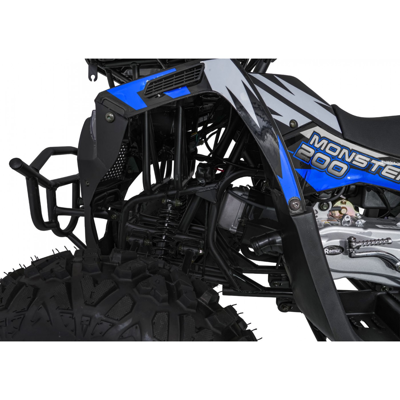 200CC MONSTER Blue Combustion Quad vozidlo