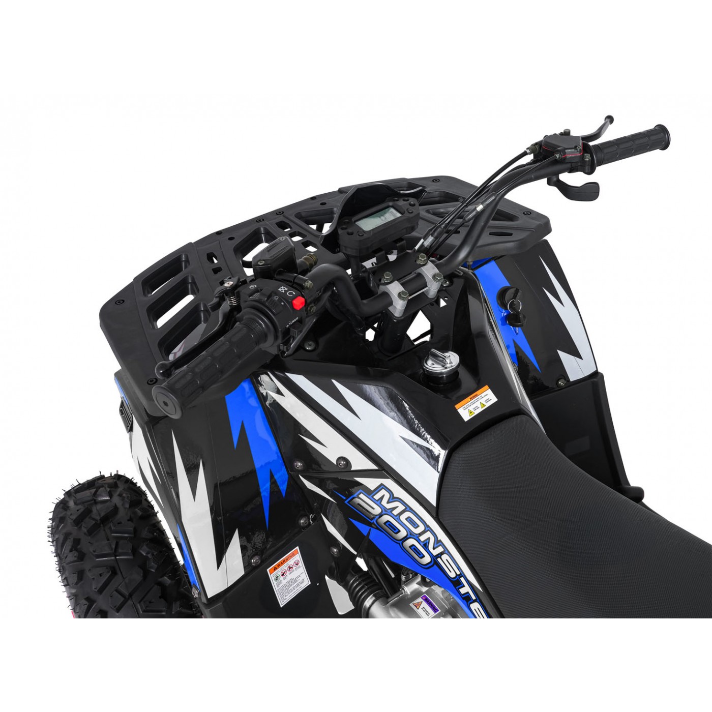 200CC MONSTER Blue Combustion Quad vozidlo