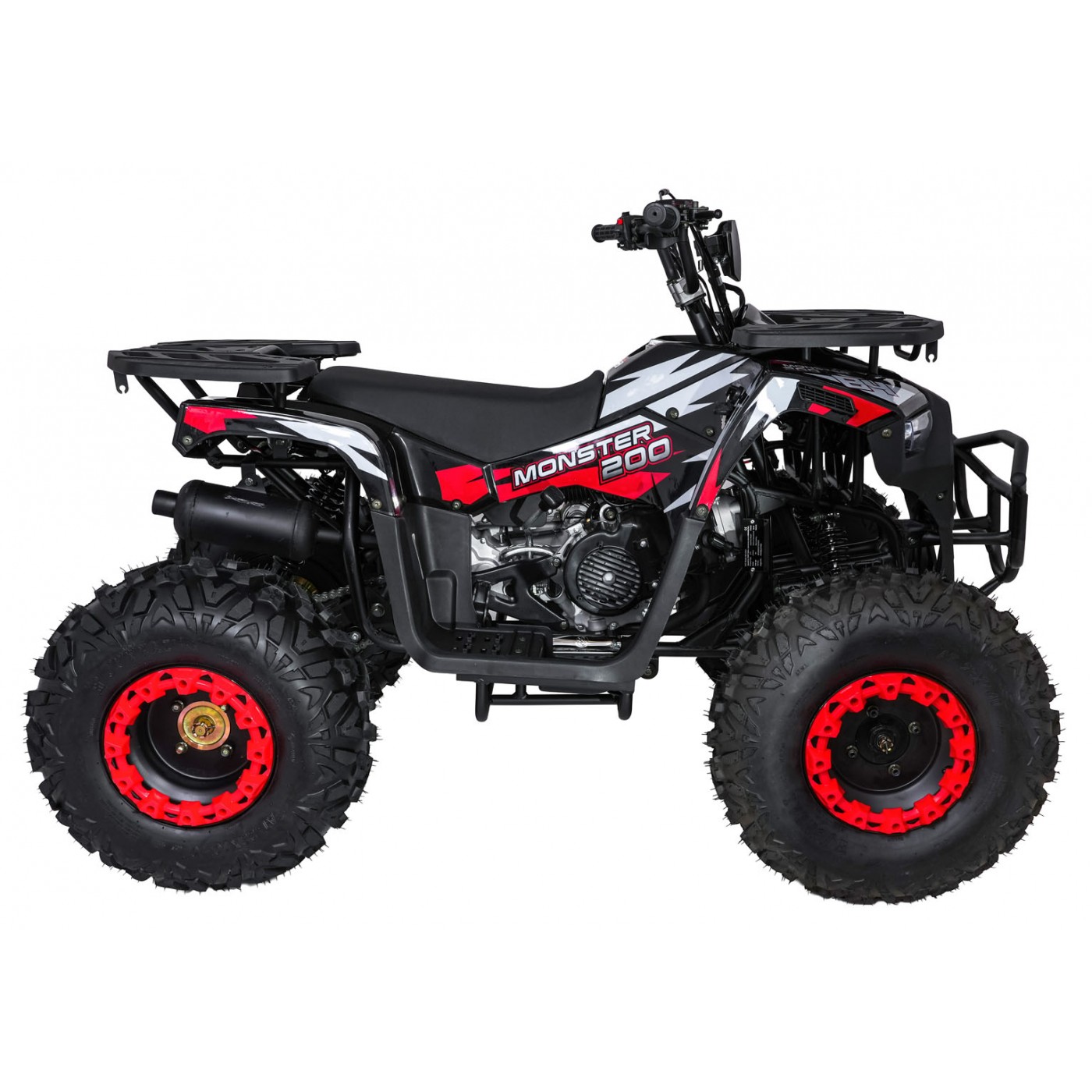 200CC MONSTER červená spalovací čtyřkolka