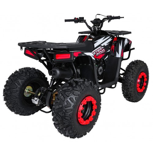 200CC MONSTER červená spalovací čtyřkolka