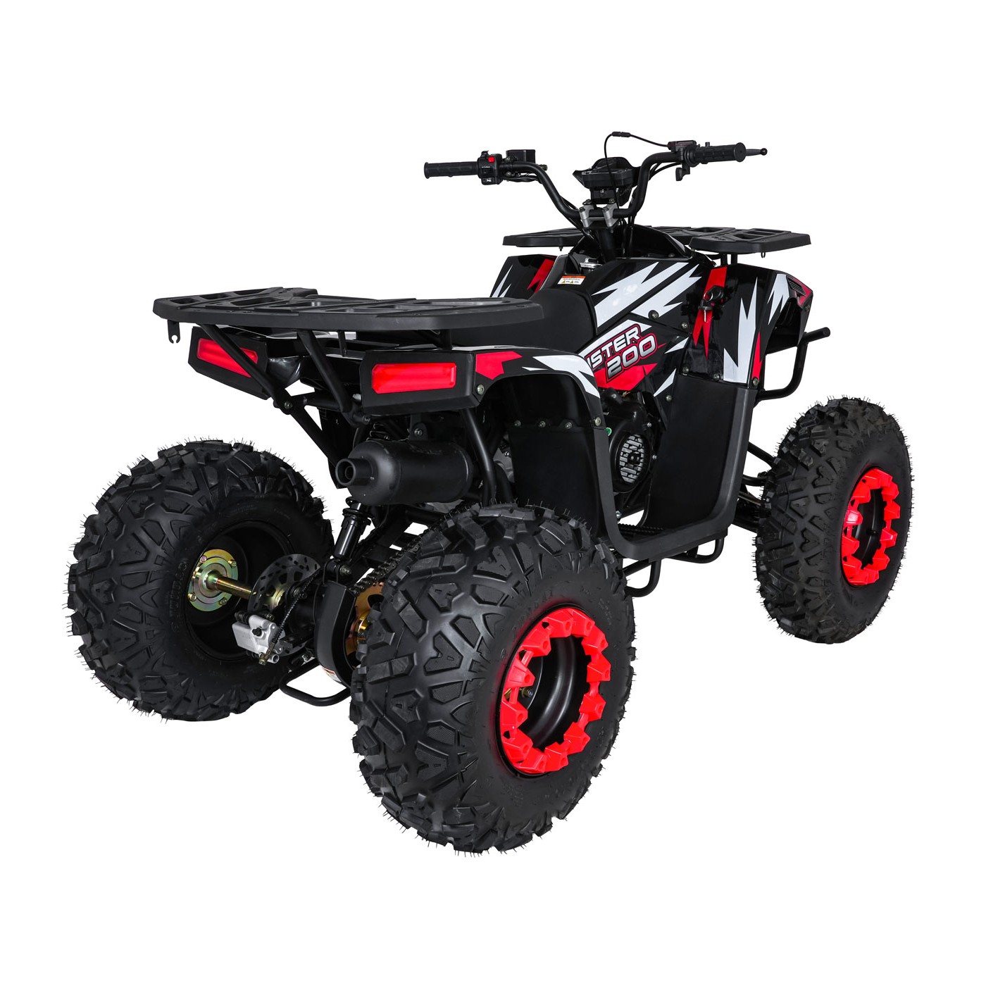 200CC MONSTER červená spalovací čtyřkolka