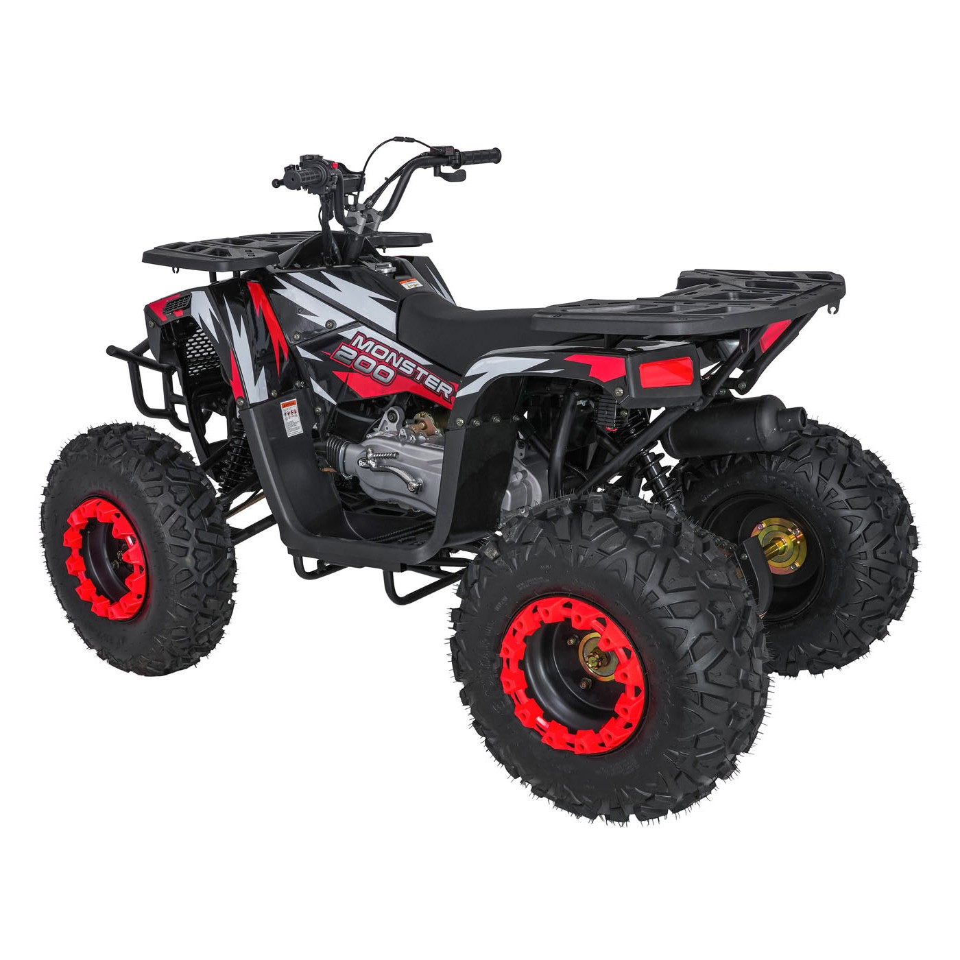 200CC MONSTER červená spalovací čtyřkolka