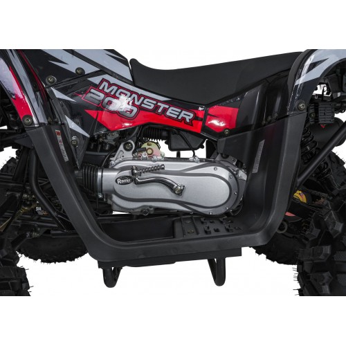 200CC MONSTER červená spalovací čtyřkolka