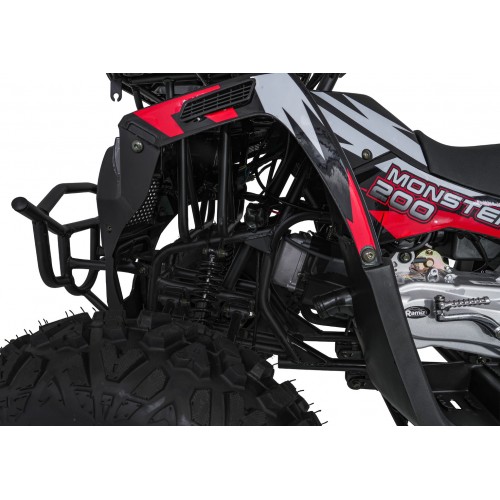 200CC MONSTER červená spalovací čtyřkolka
