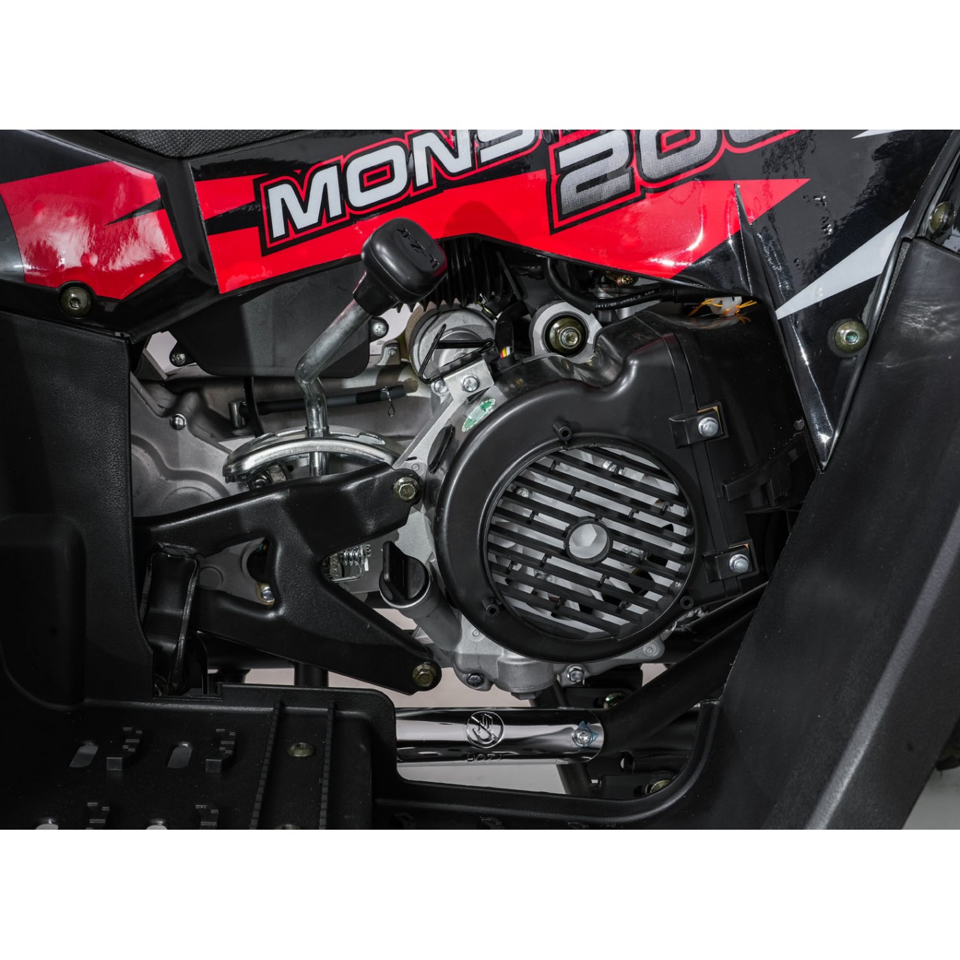 200CC MONSTER červená spalovací čtyřkolka