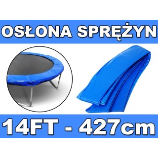 Ochranný límec pro pružiny SkyRamiz Modrý pro zahradní trampolínu 427cm/14ft