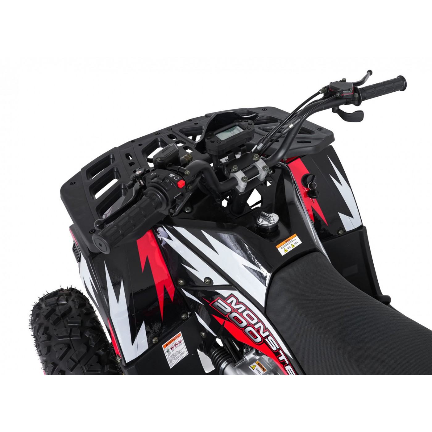 200CC MONSTER červená spalovací čtyřkolka