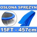 Trampolínový obojek 15 stop modrý
