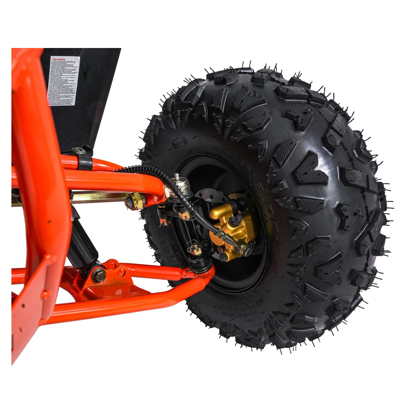 DESERT STORM LIFT Orange Combustion Quad Vehicle