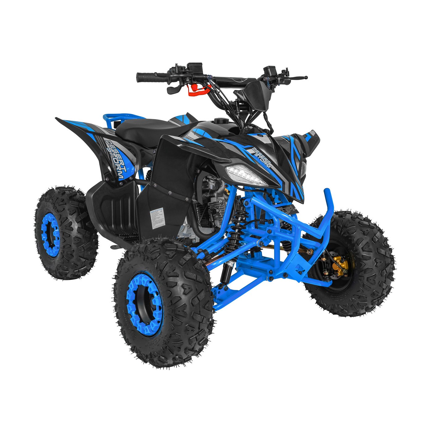 DESERT STORM LIFT Blue Combustion Quad Vehicle