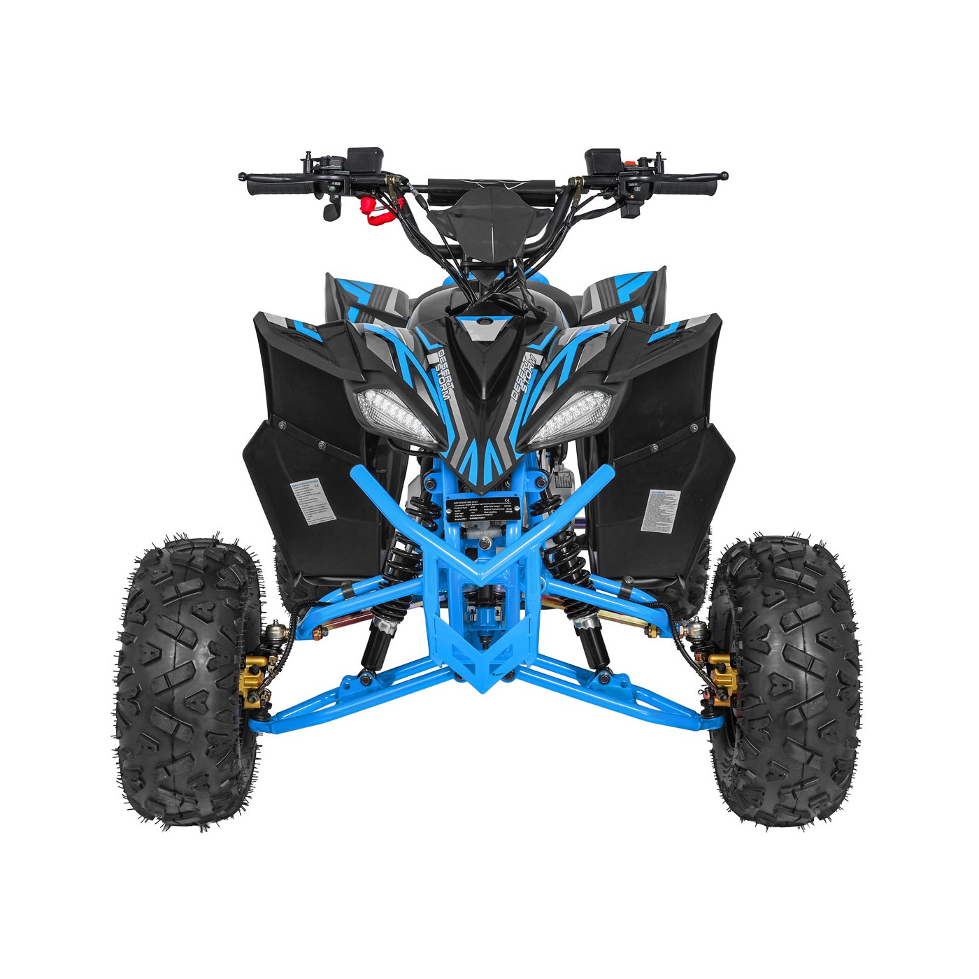DESERT STORM LIFT Blue Combustion Quad Vehicle