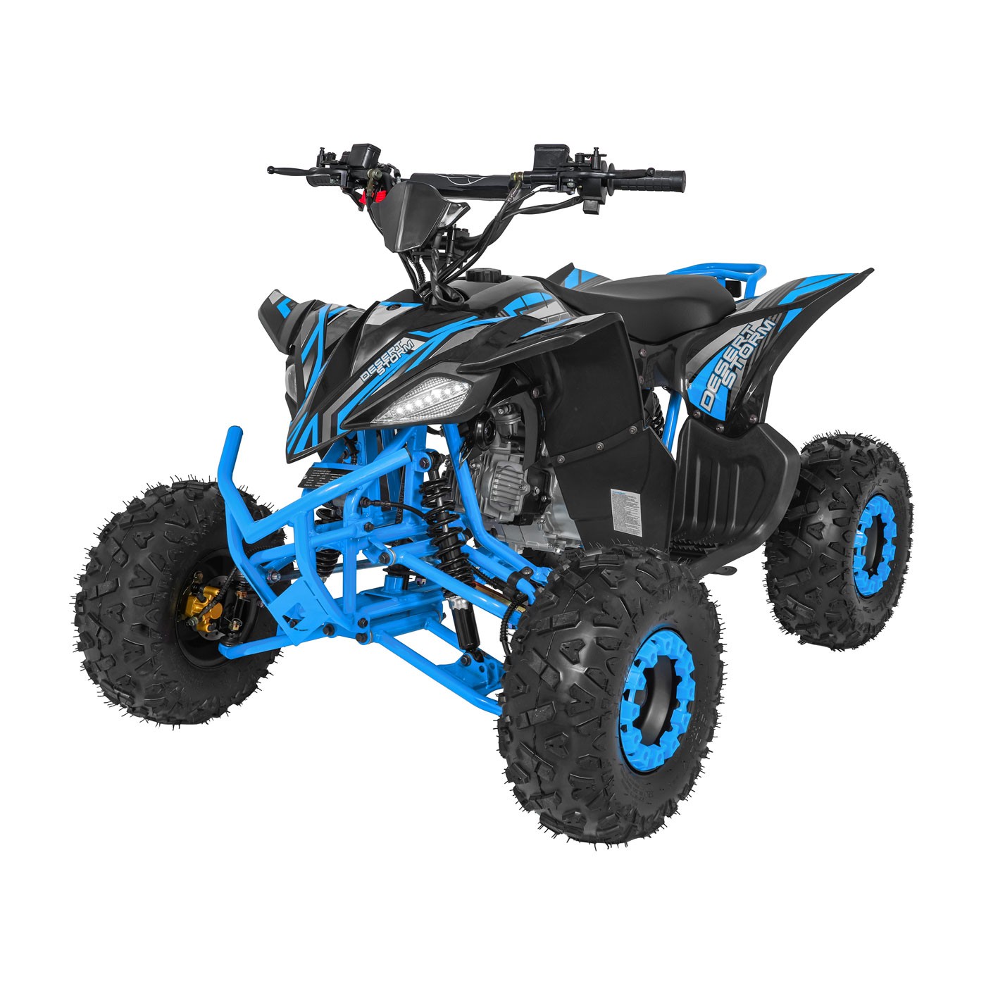 DESERT STORM LIFT Blue Combustion Quad Vehicle